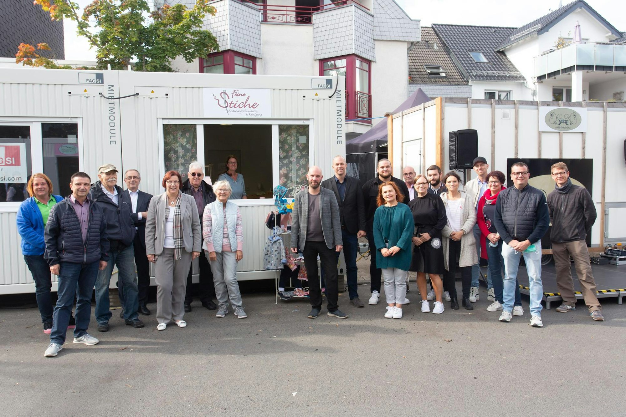 Eröffnung Containershops 3