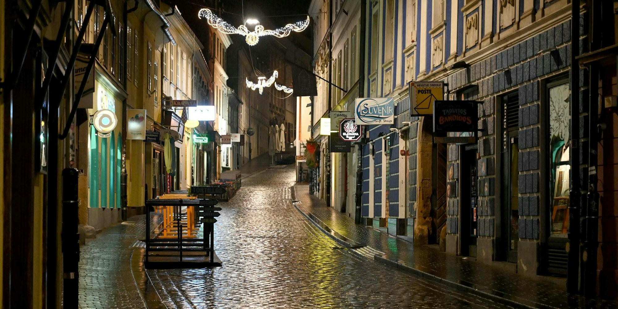 Straße Zagreb
