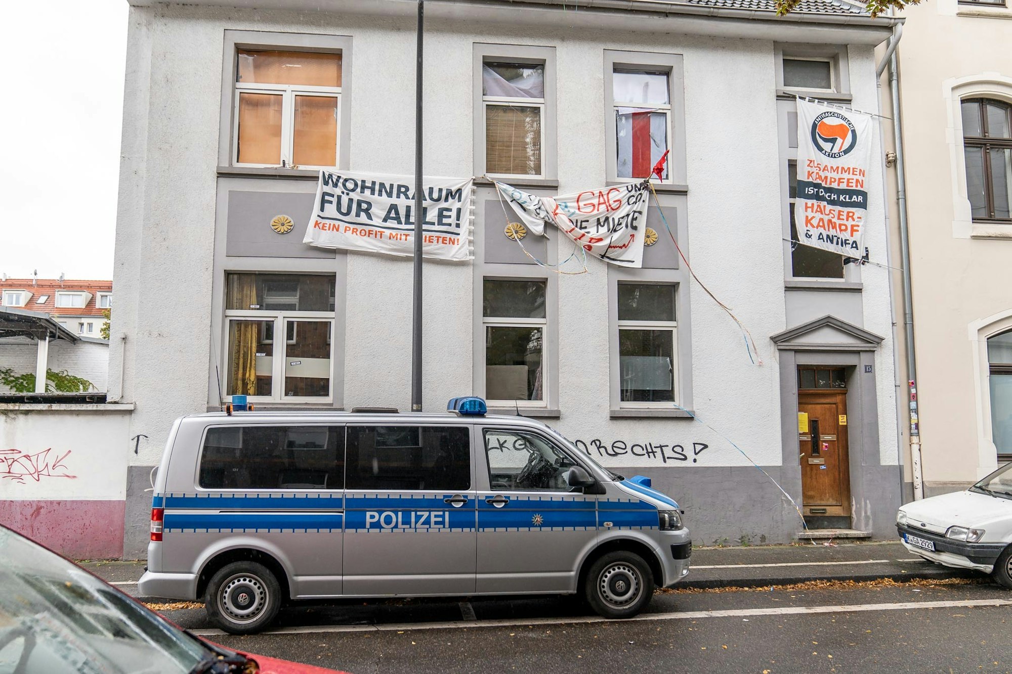 Hausbesetzung in Kalk 2