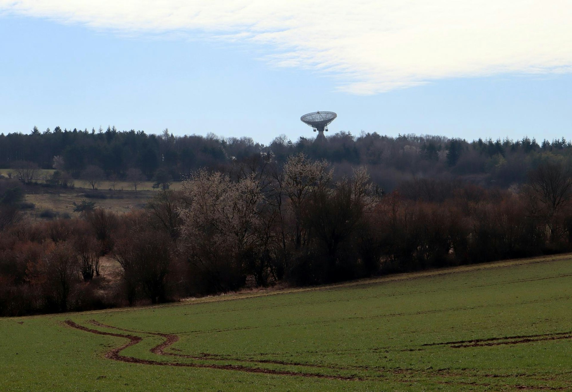 Wanderung Eifelschleife Stockertblick Radioteleskop
