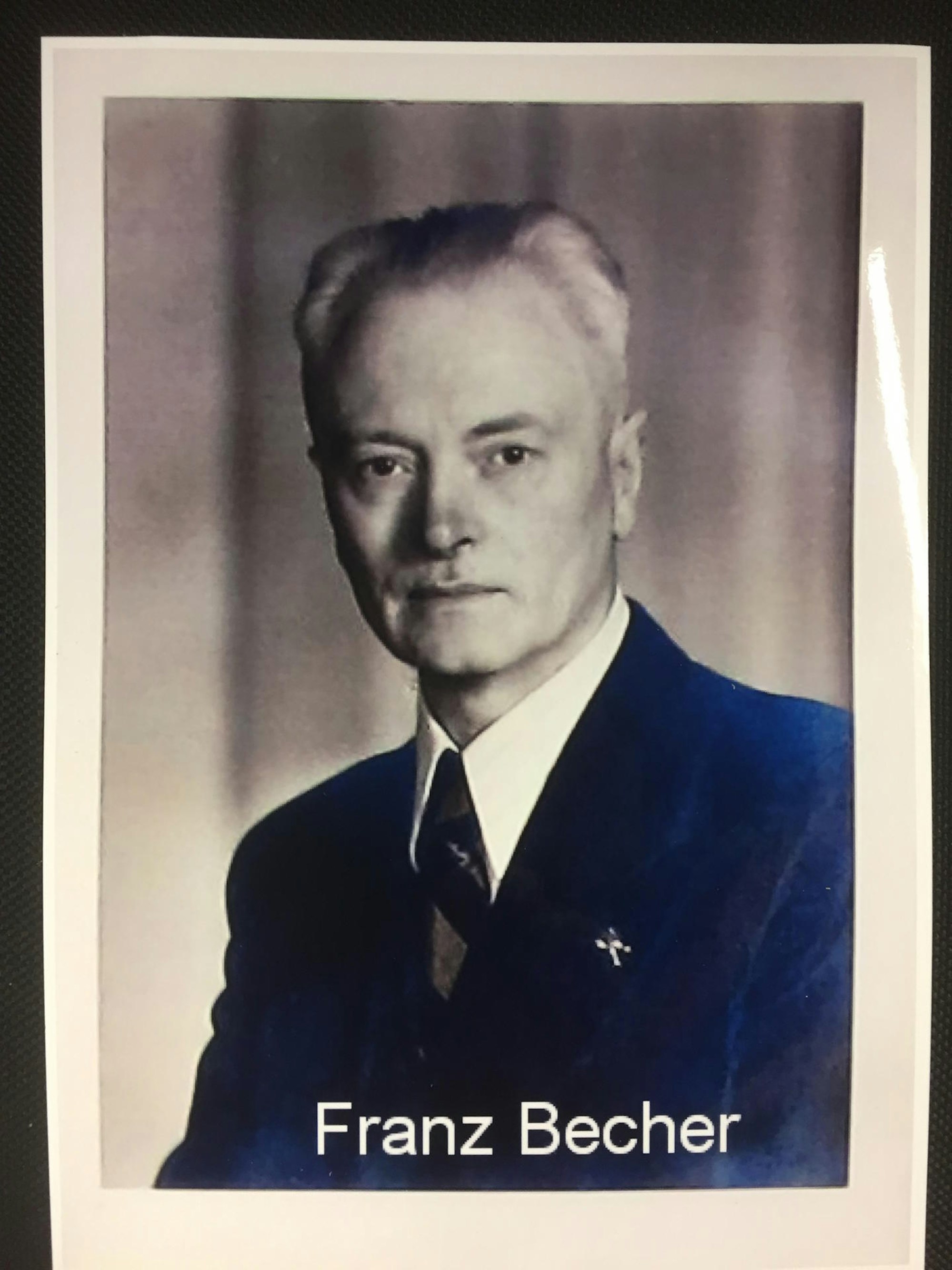 Franz Becher ehrenbürger overath