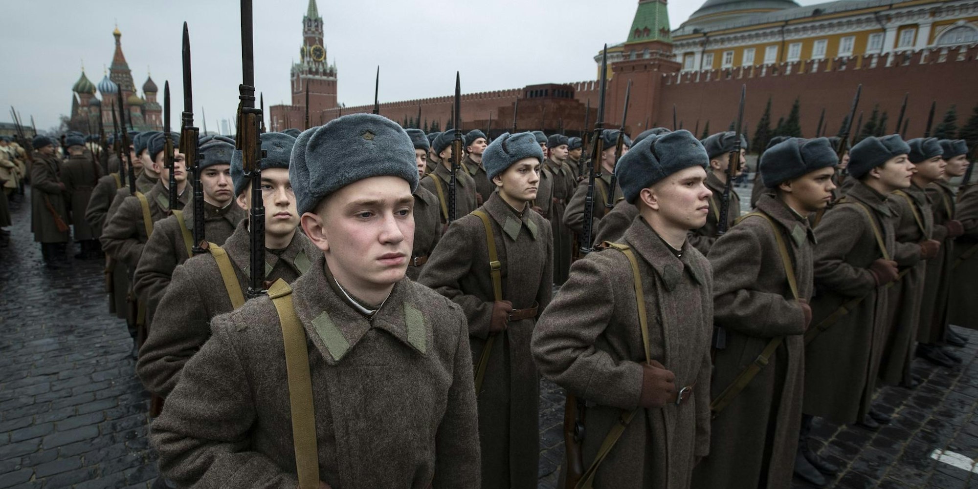 Russland_Soldaten_Winteruniform