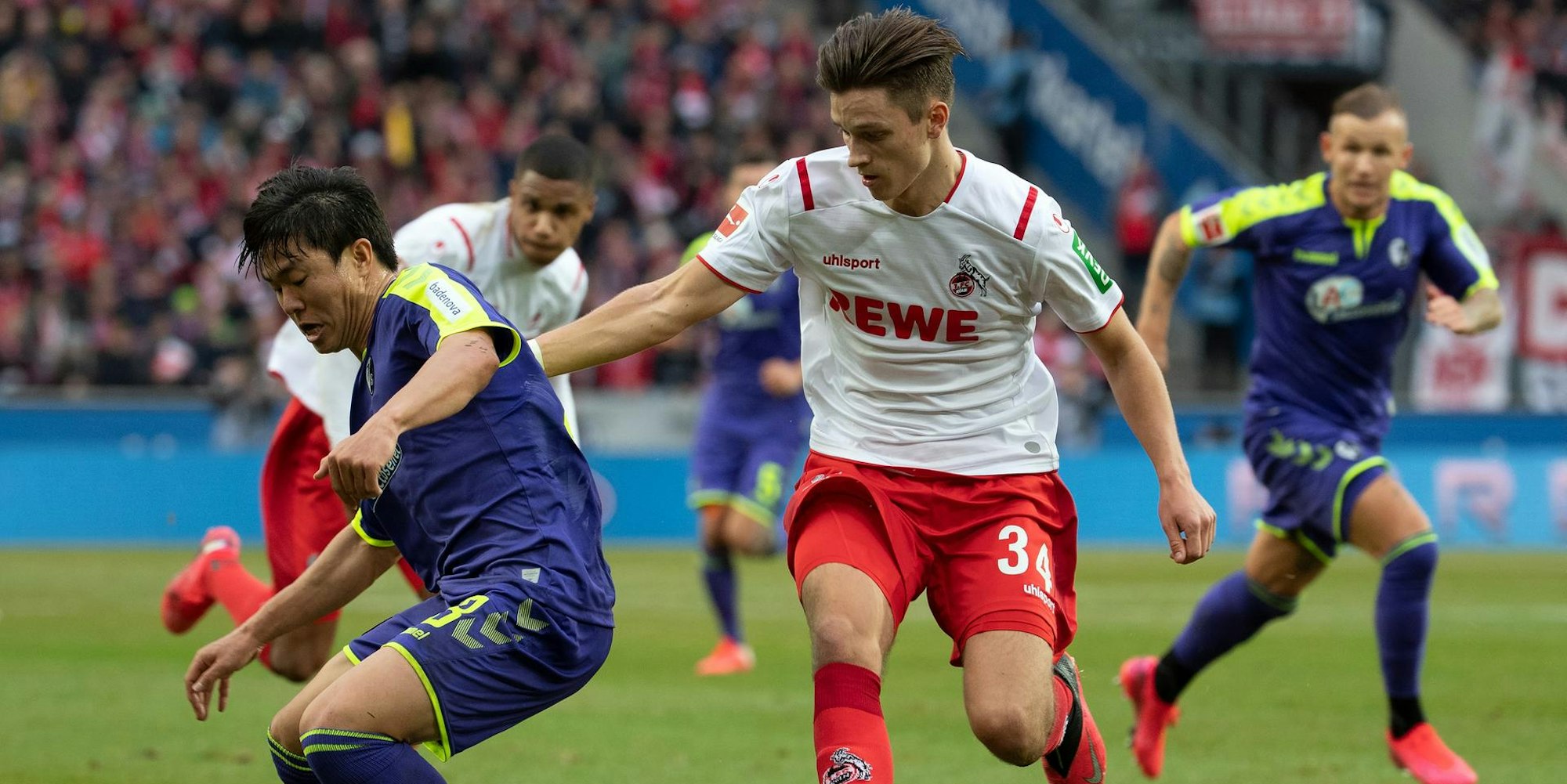 Köln gegen Freiburg