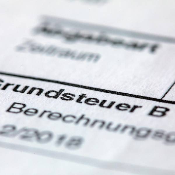 Grundsteuer Symbol dpa 220822