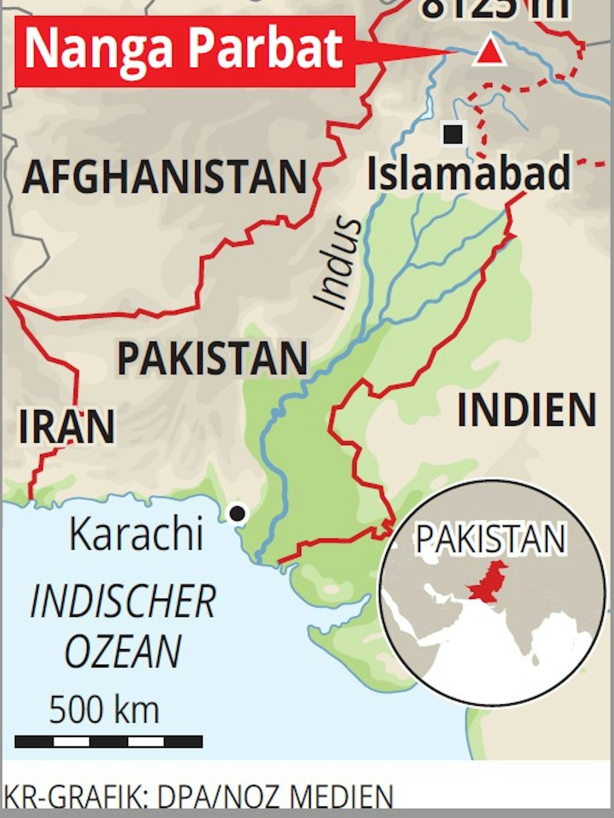 Grafik Locator Pakistan
