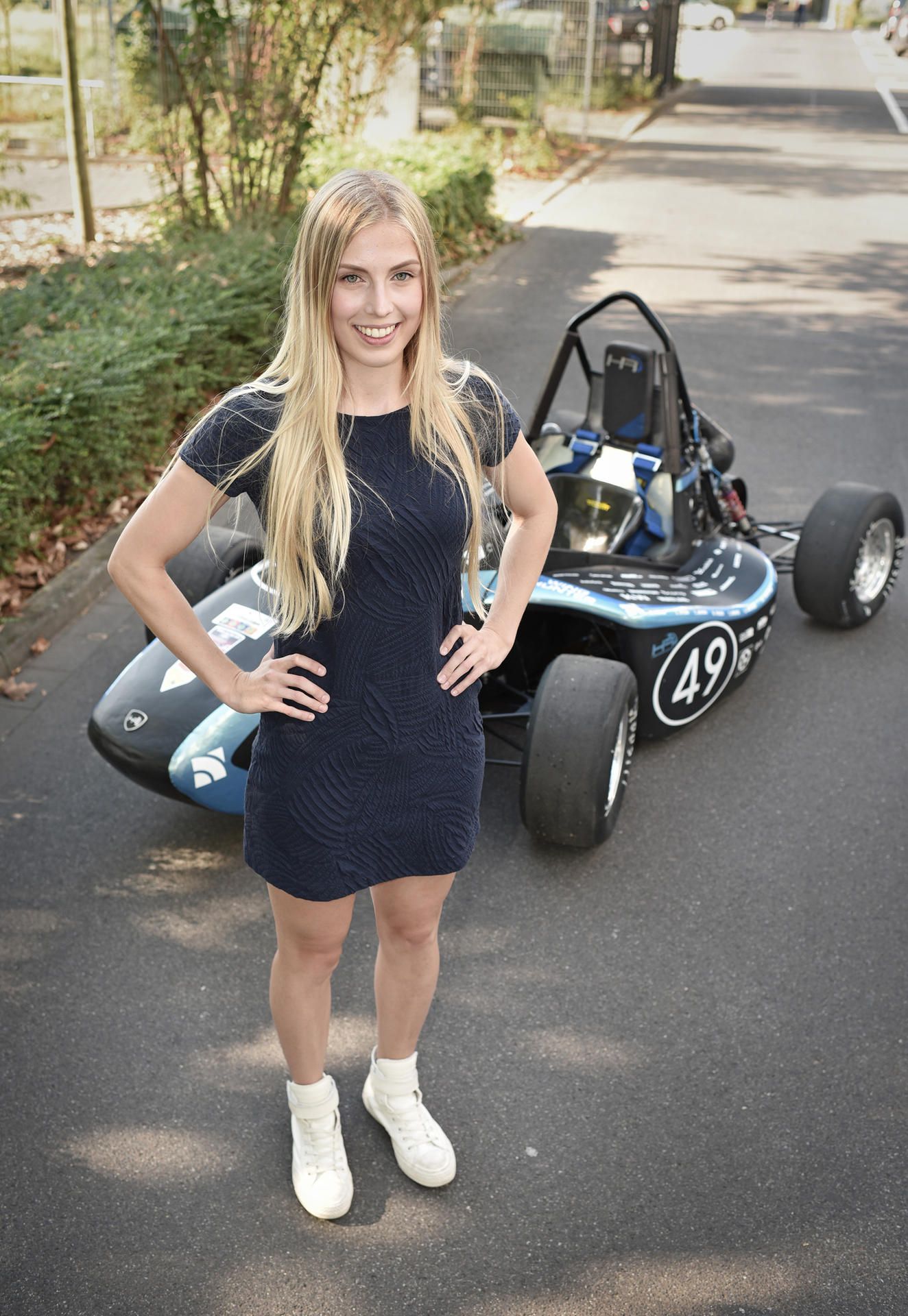 HS-Niederrhein Formula Student, Teamleiterin Jule Jeschonowski