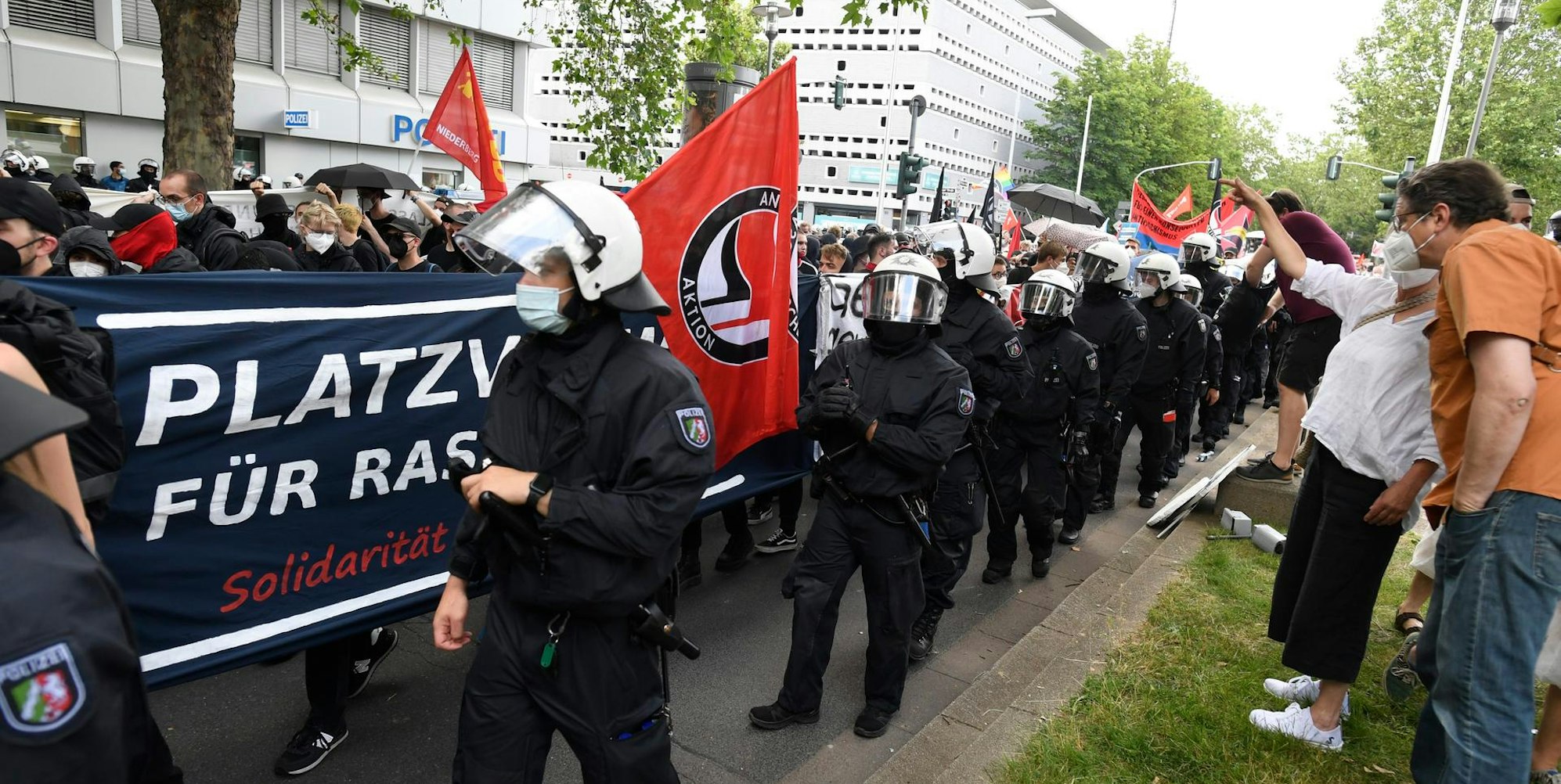 Demo Düsseldorf Versammlungsgesetz