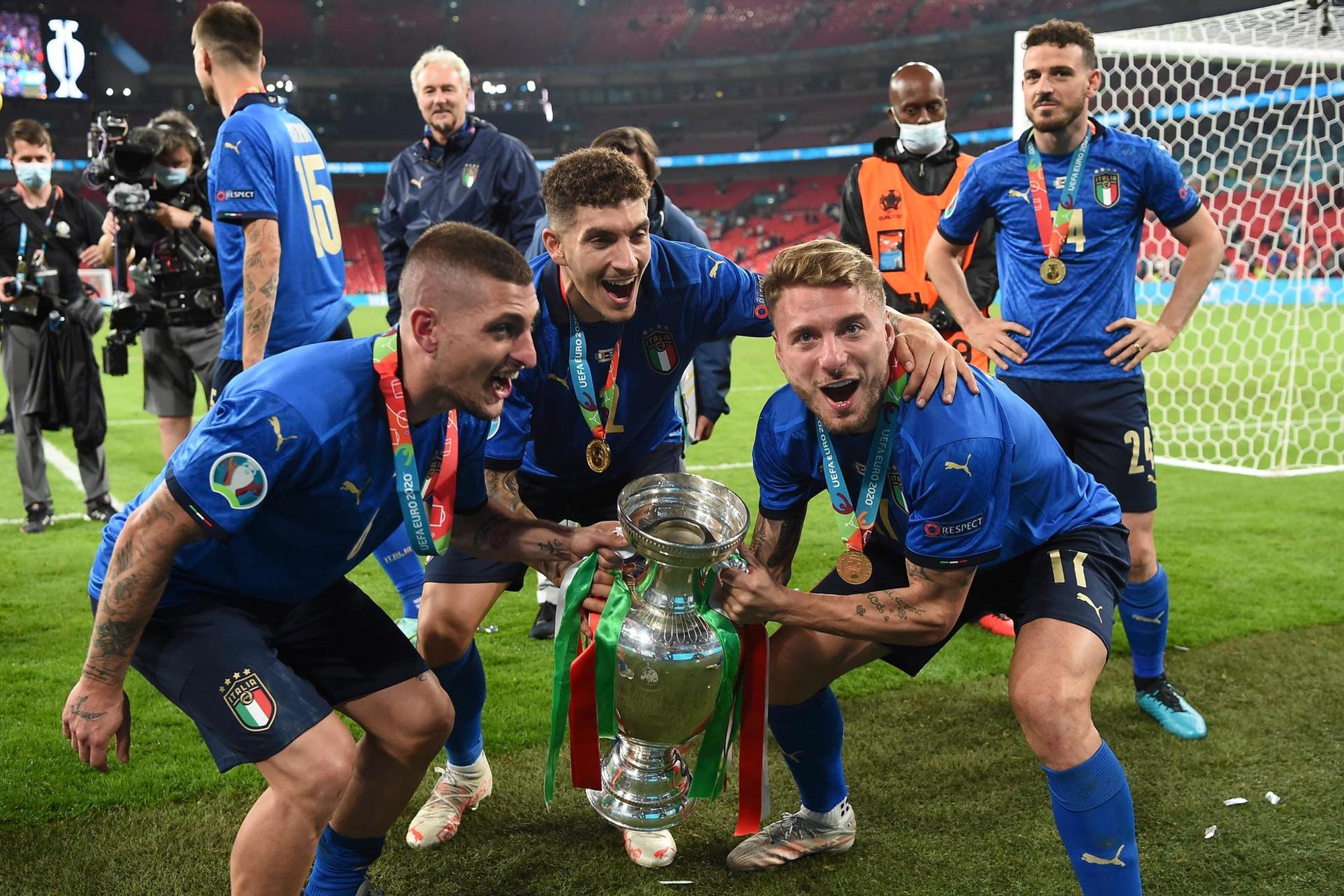 Europameiter Italien Spieler