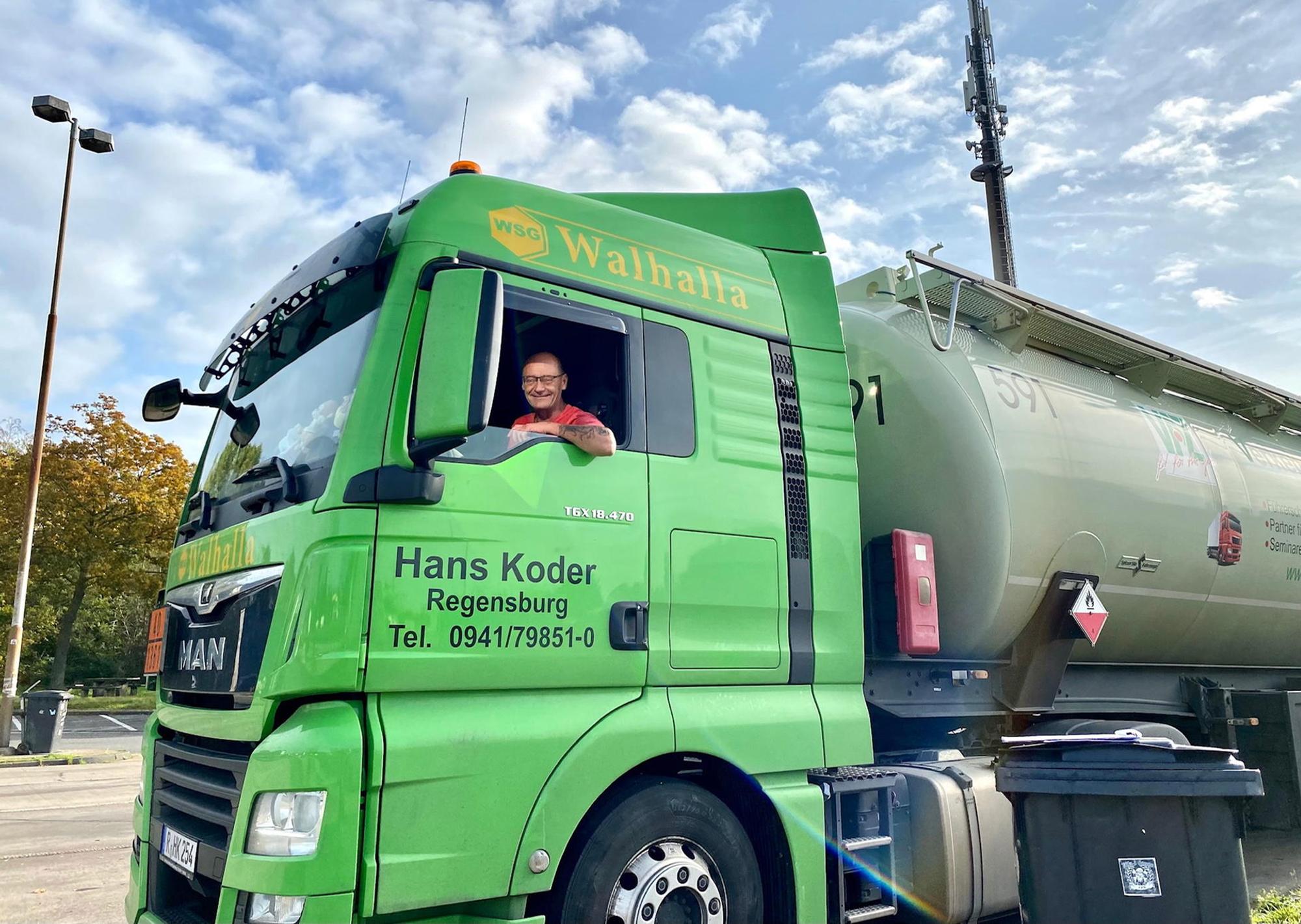 Raststätten A1 liegen still Lkw