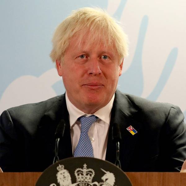 Johnson Ende seiner Amtszeit