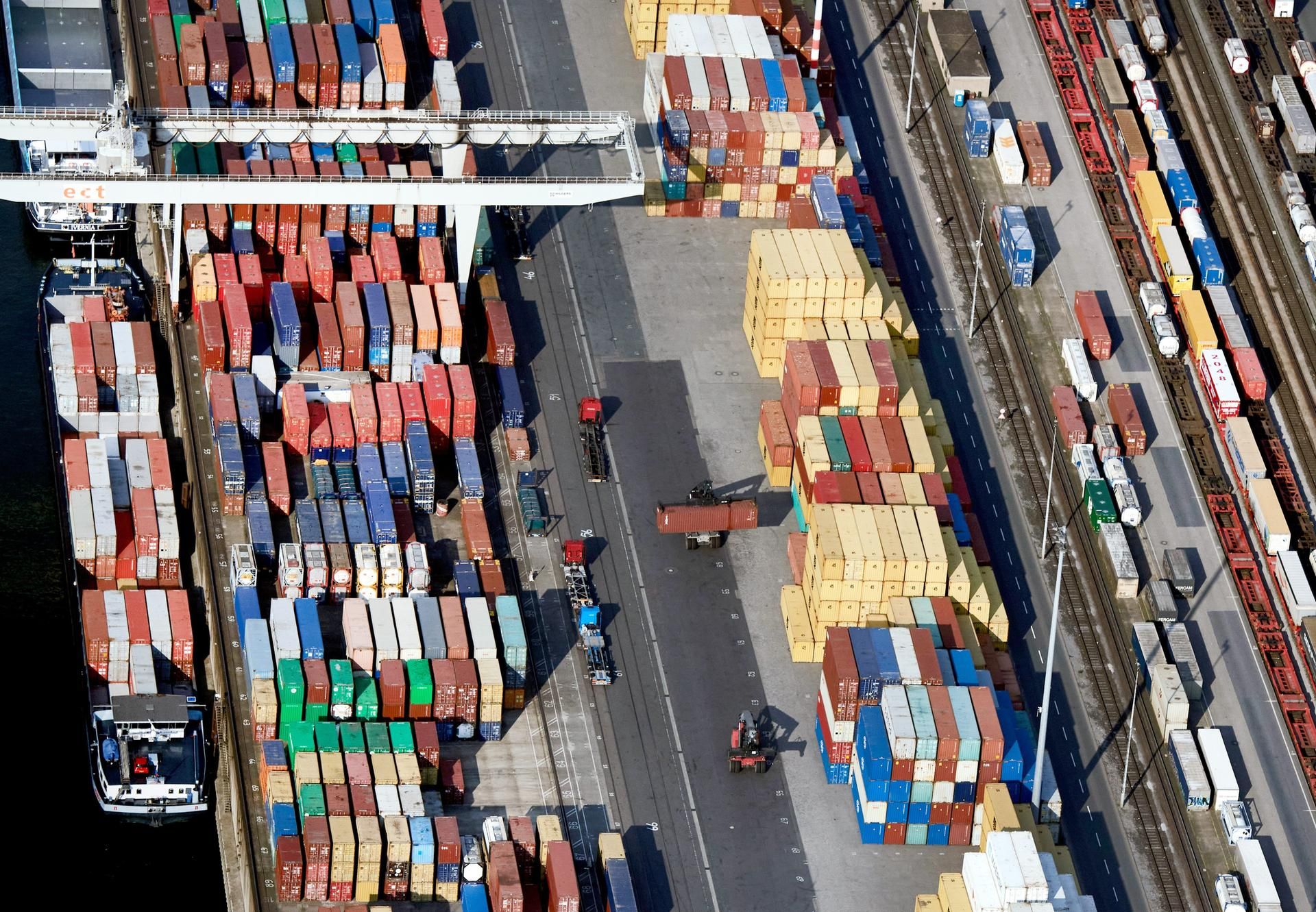 Containerhafen Konjunktur
