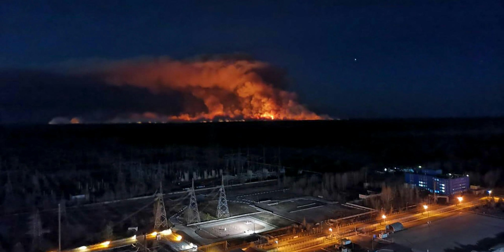 Tschernobyl Feuer