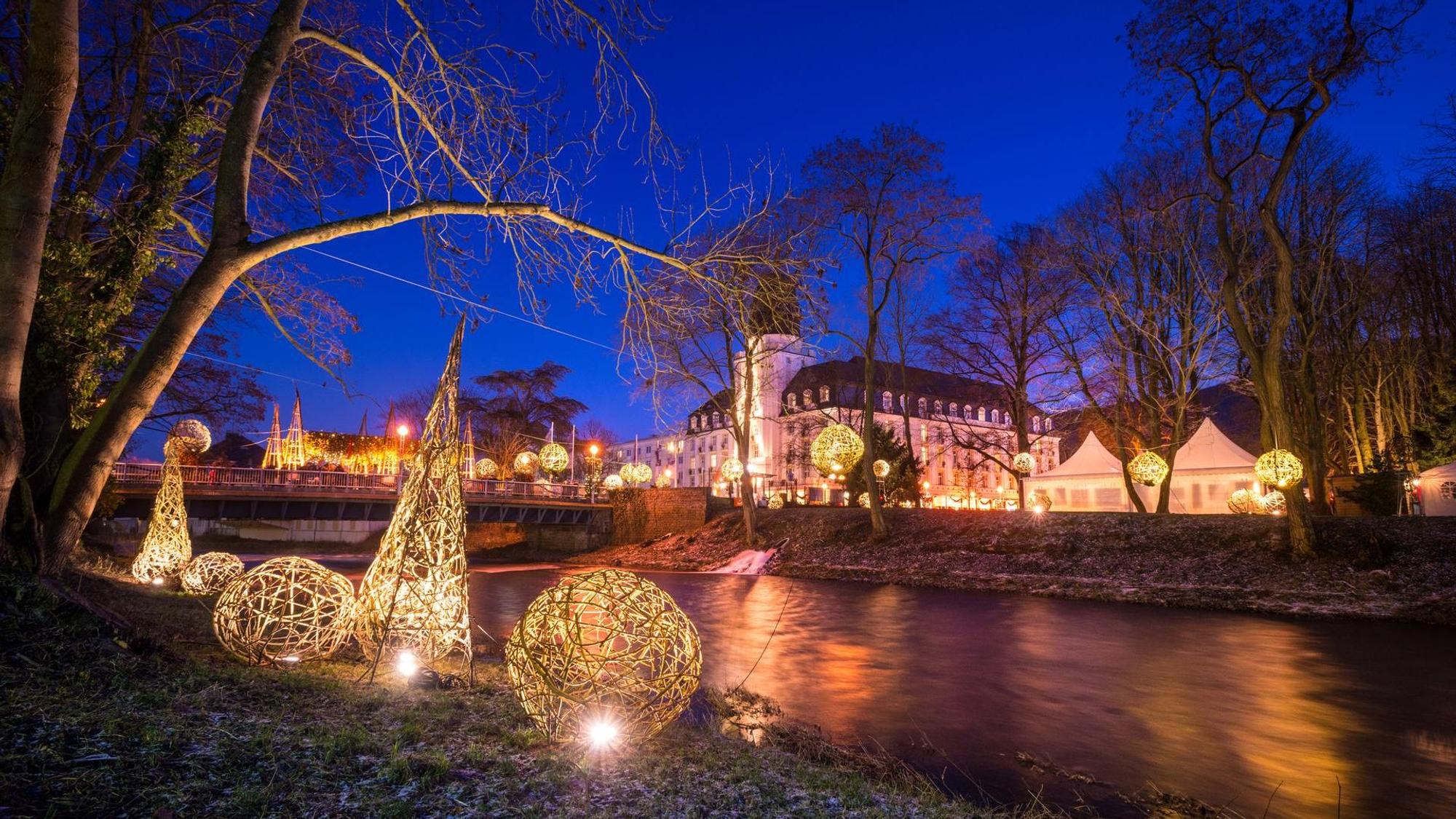 Uferlichter an der Ahr in Bad Neuenahr-Ahrweiler
