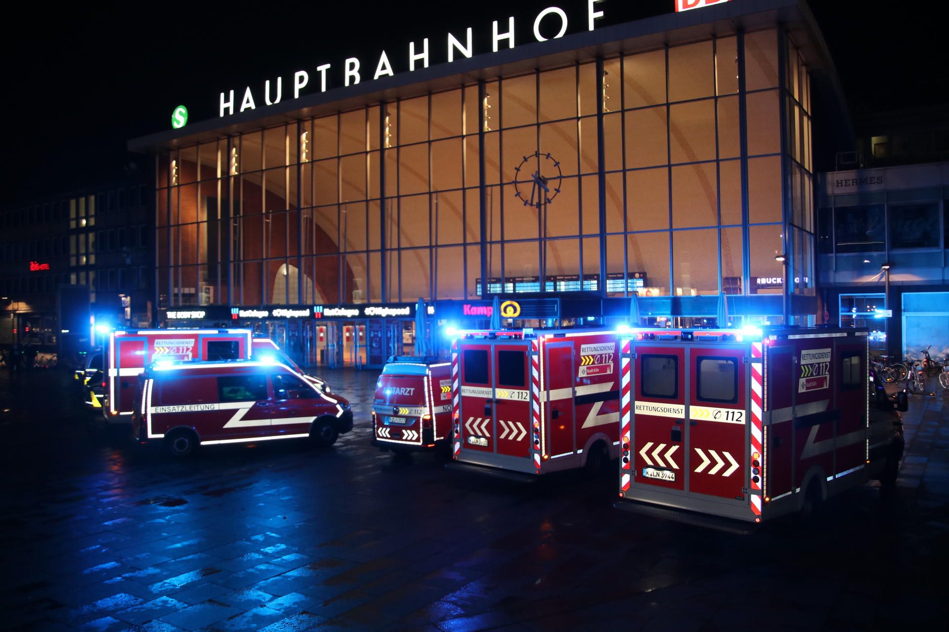 Unfall Hauptbahnhof