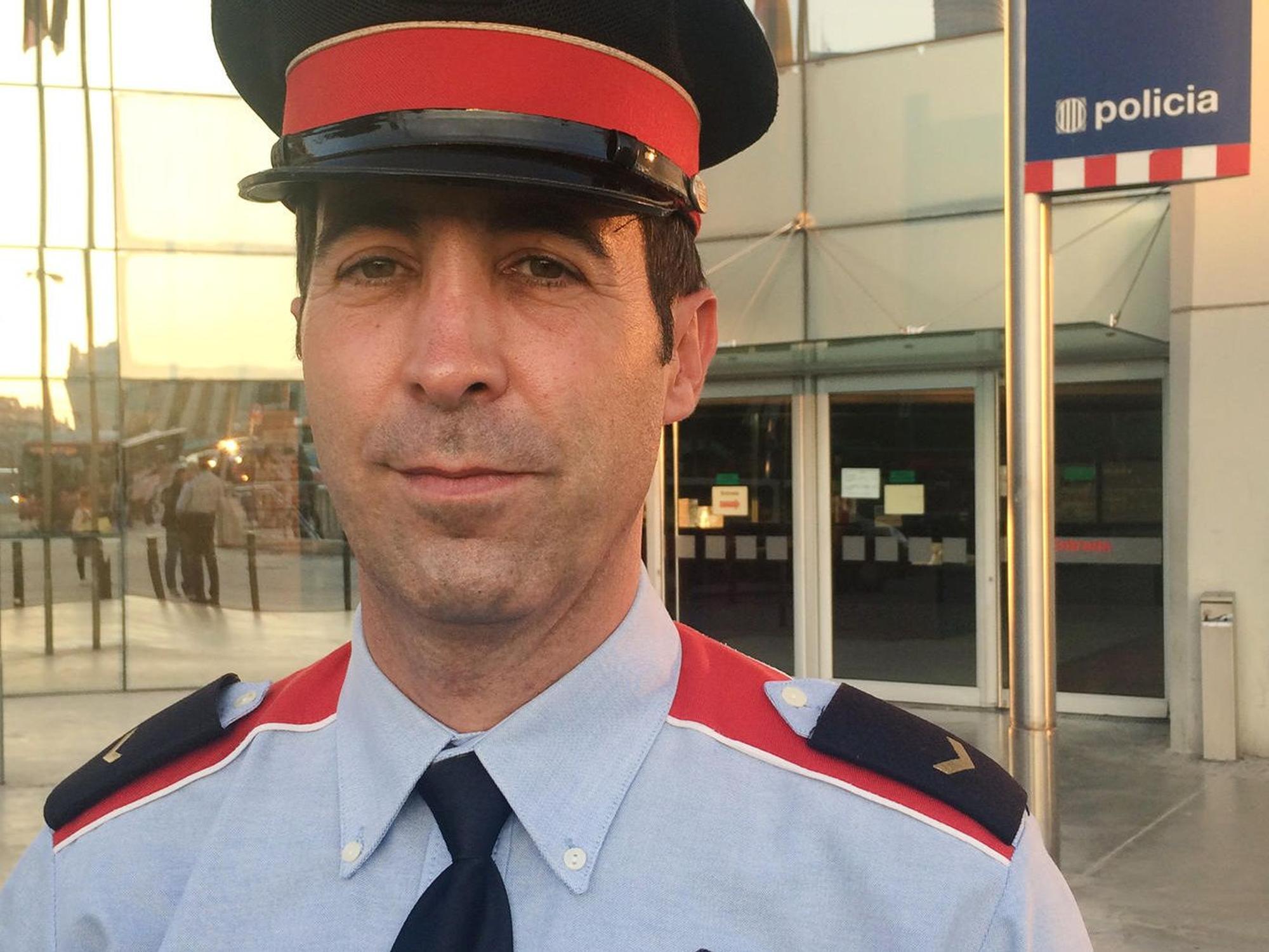 Barcelona Polizist