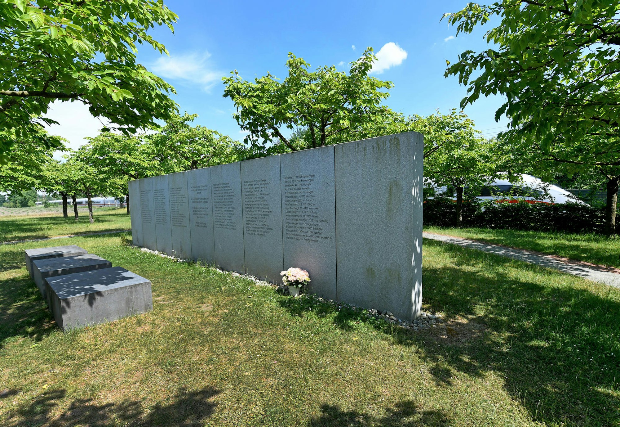 Bahnunglück Eschede Gedenktafel