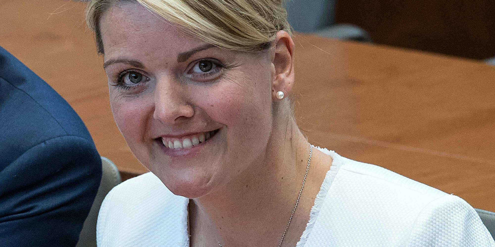 Die nordrhein-westfälische Landwirtschaftsministerin Christina Schulze Föcking