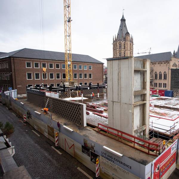 Baustelle der Miqua