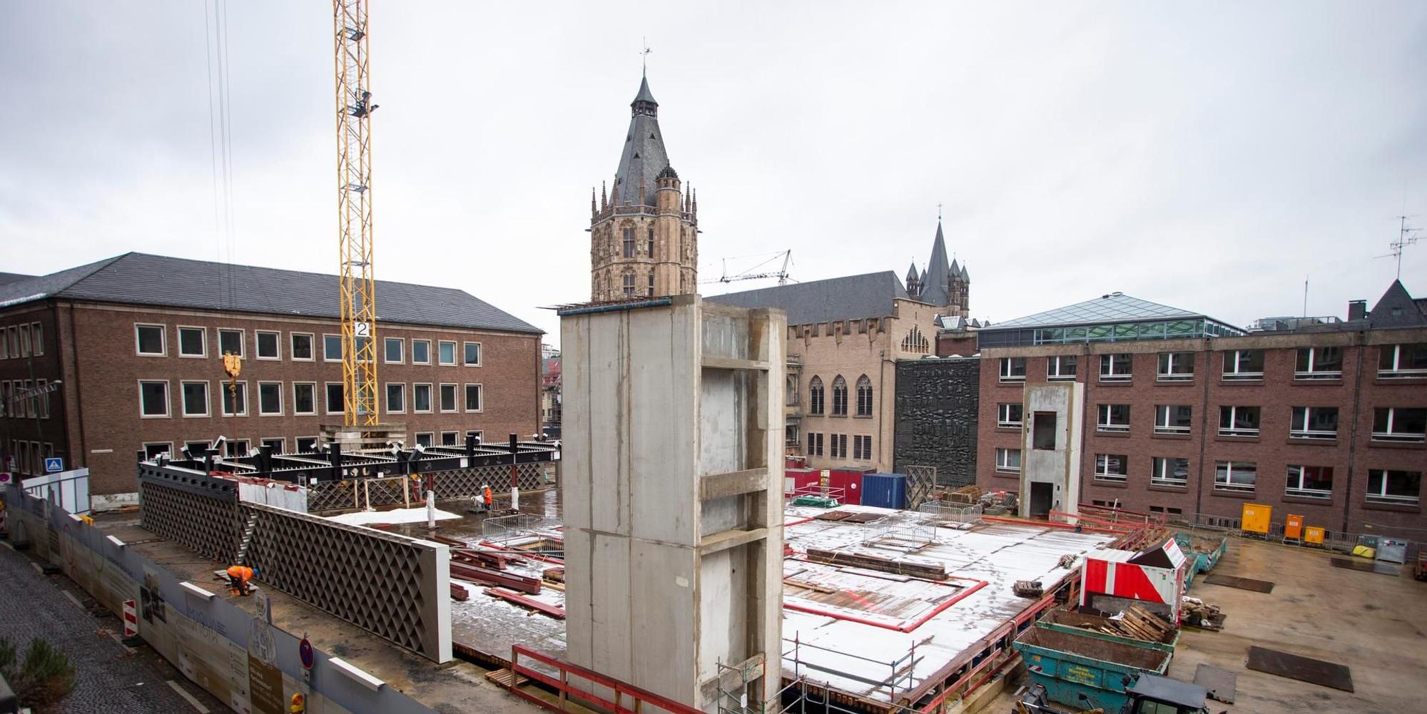 Baustelle der Miqua