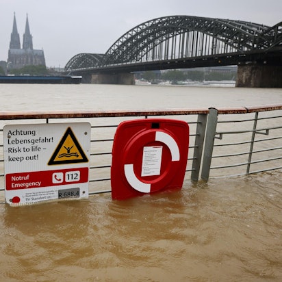 Hochwasser in Köln