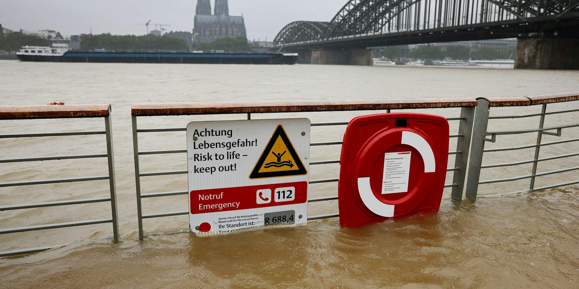 Hochwasser in Köln