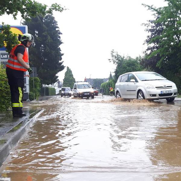 Hochwasser-Balken