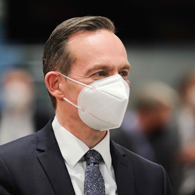 Volker Wissing mit Maske