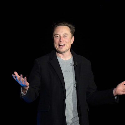 Elon Musk shrug