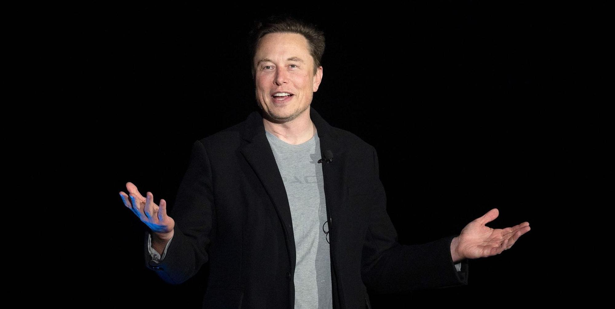 Elon Musk shrug