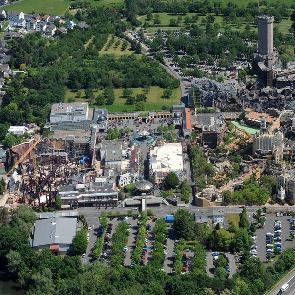 Phantasialand Brühl Luftaufnahme 2019