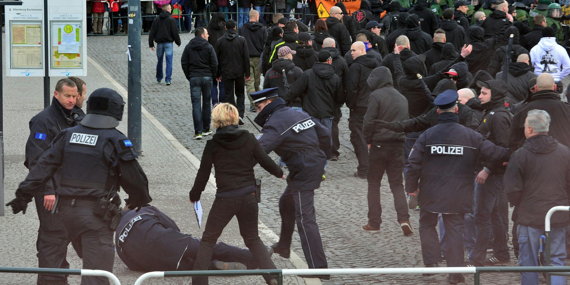 Polizeieinsatz Gewalt