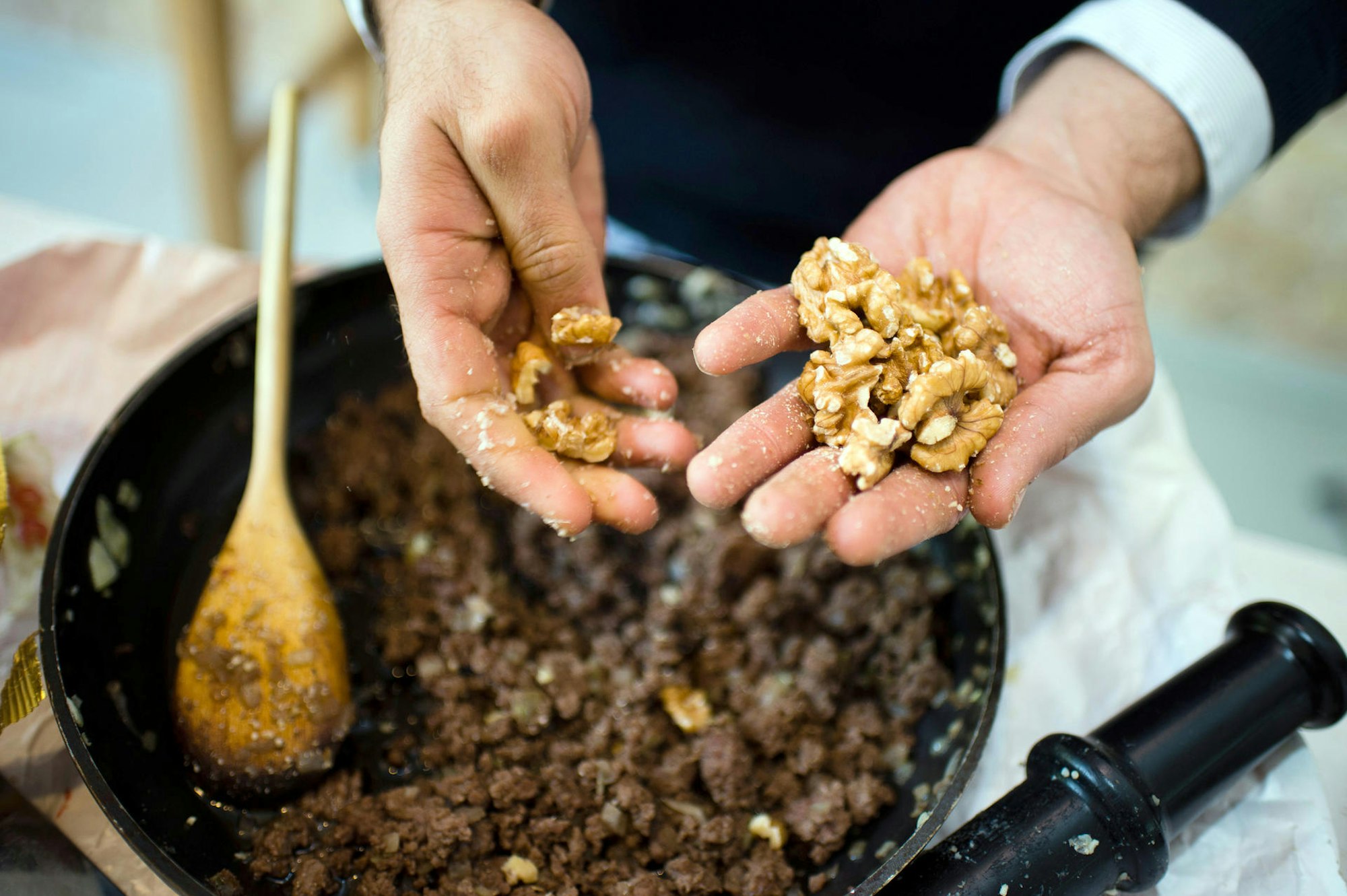 Nuesse kochen Allergie Symbol dpa