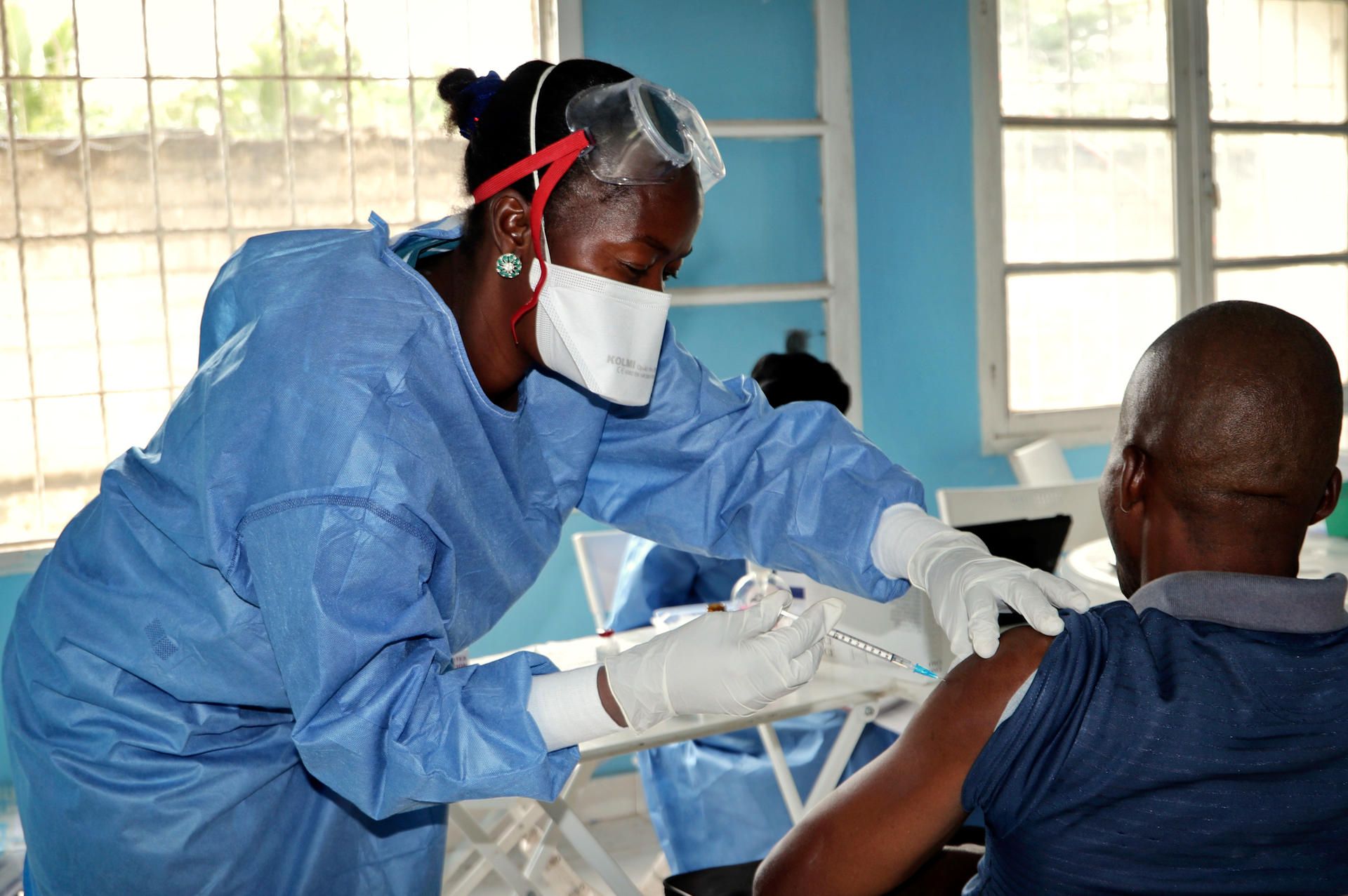 Impfung Afrika Ebola im Kongo