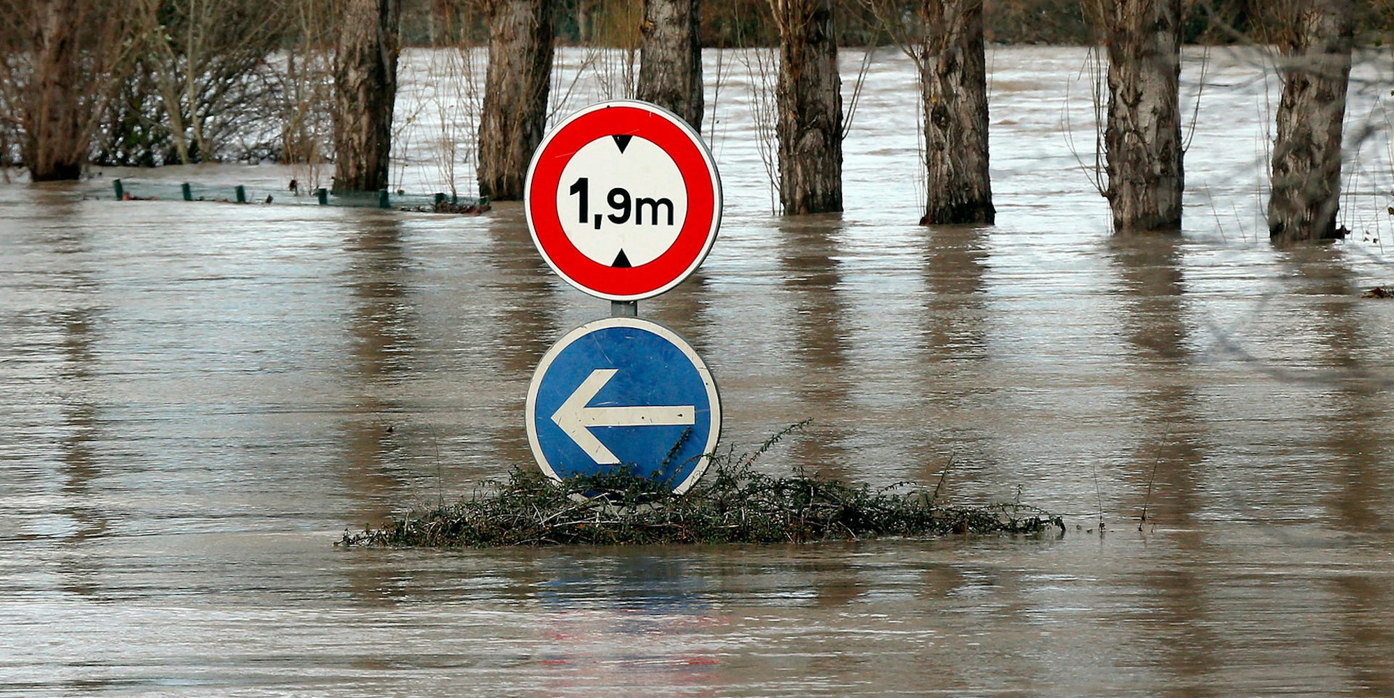 Unwetter Frankreich 151219