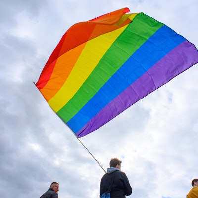 Regenbogenfahne Symbol