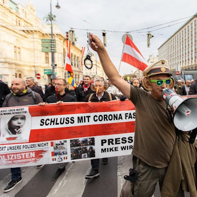 Corona-Gegner Österreich