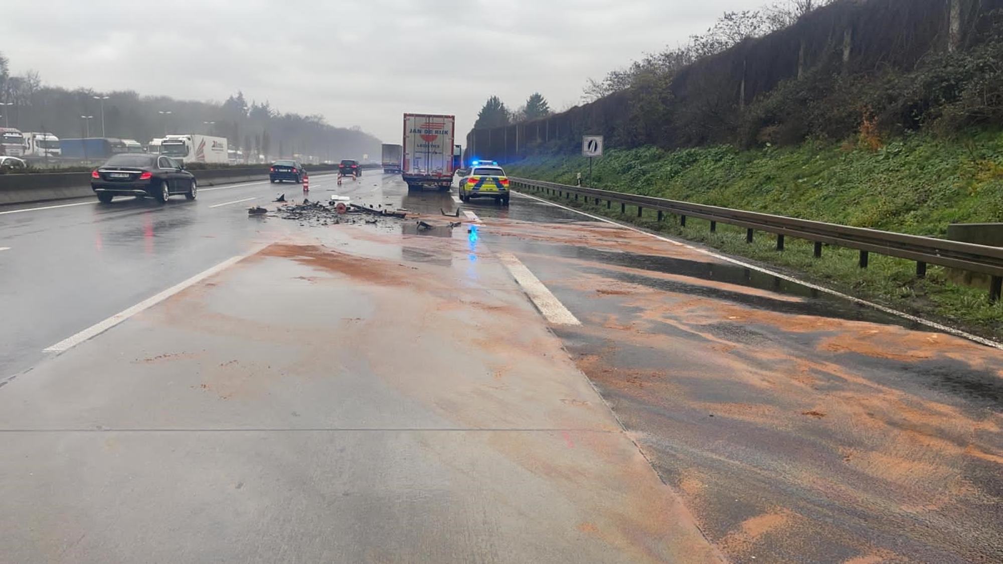 UnfallFrechenLkw