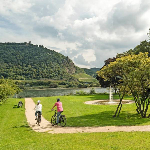 TOUR 15 Rheinradweg vor Drachenfels bei Königswinter Dominik Ketz_ Tourismus NRW