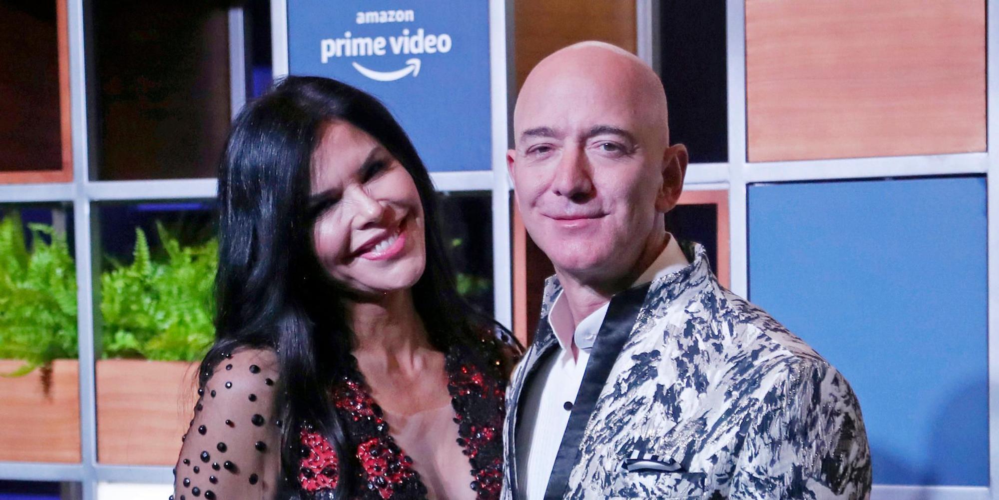 Bezos und Freundin