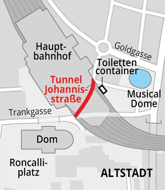 LOcator Johannistunnel