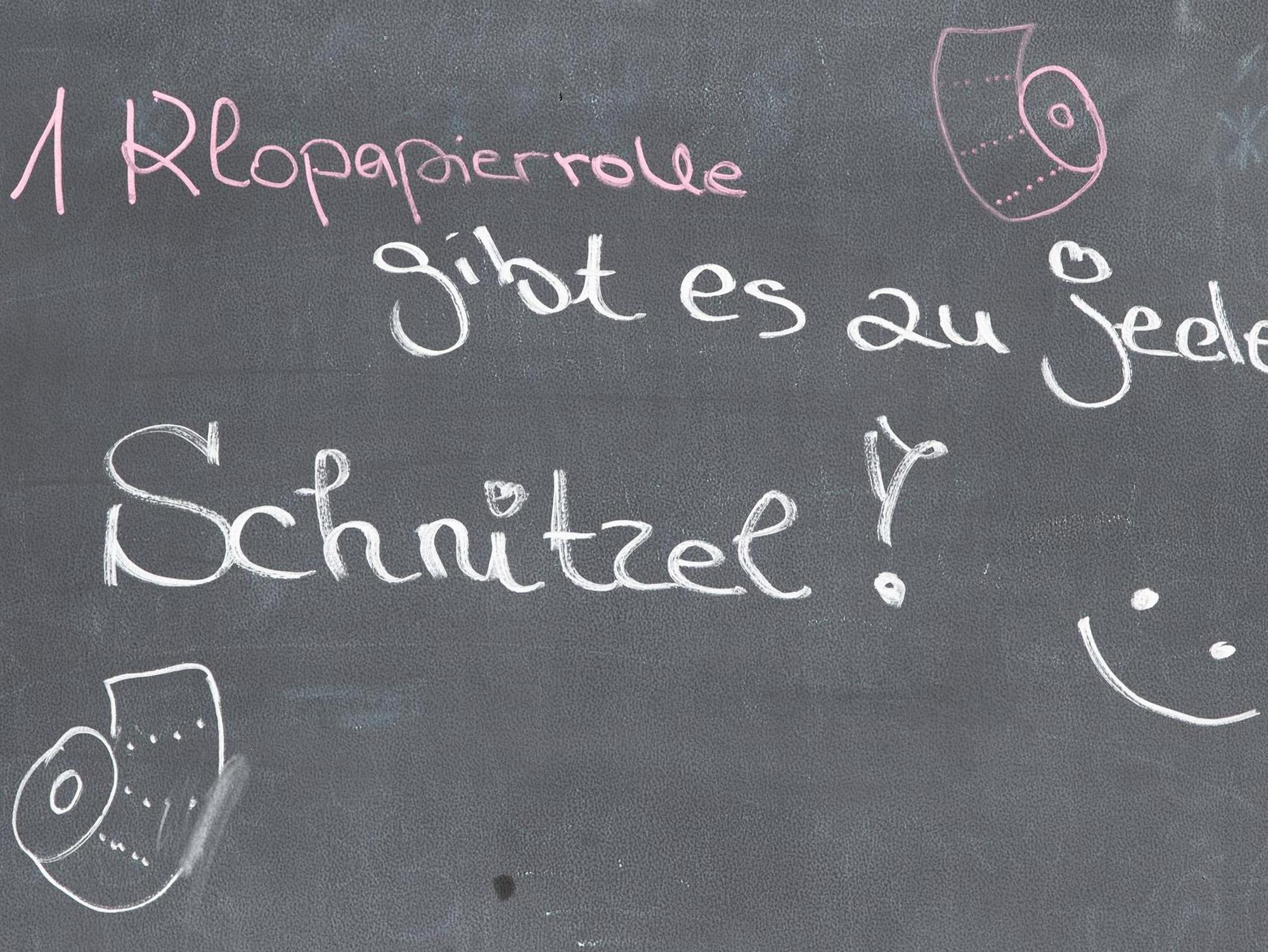 Schnitzel Klopapier