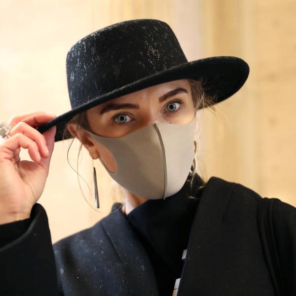 Mundschutz Fashion Week