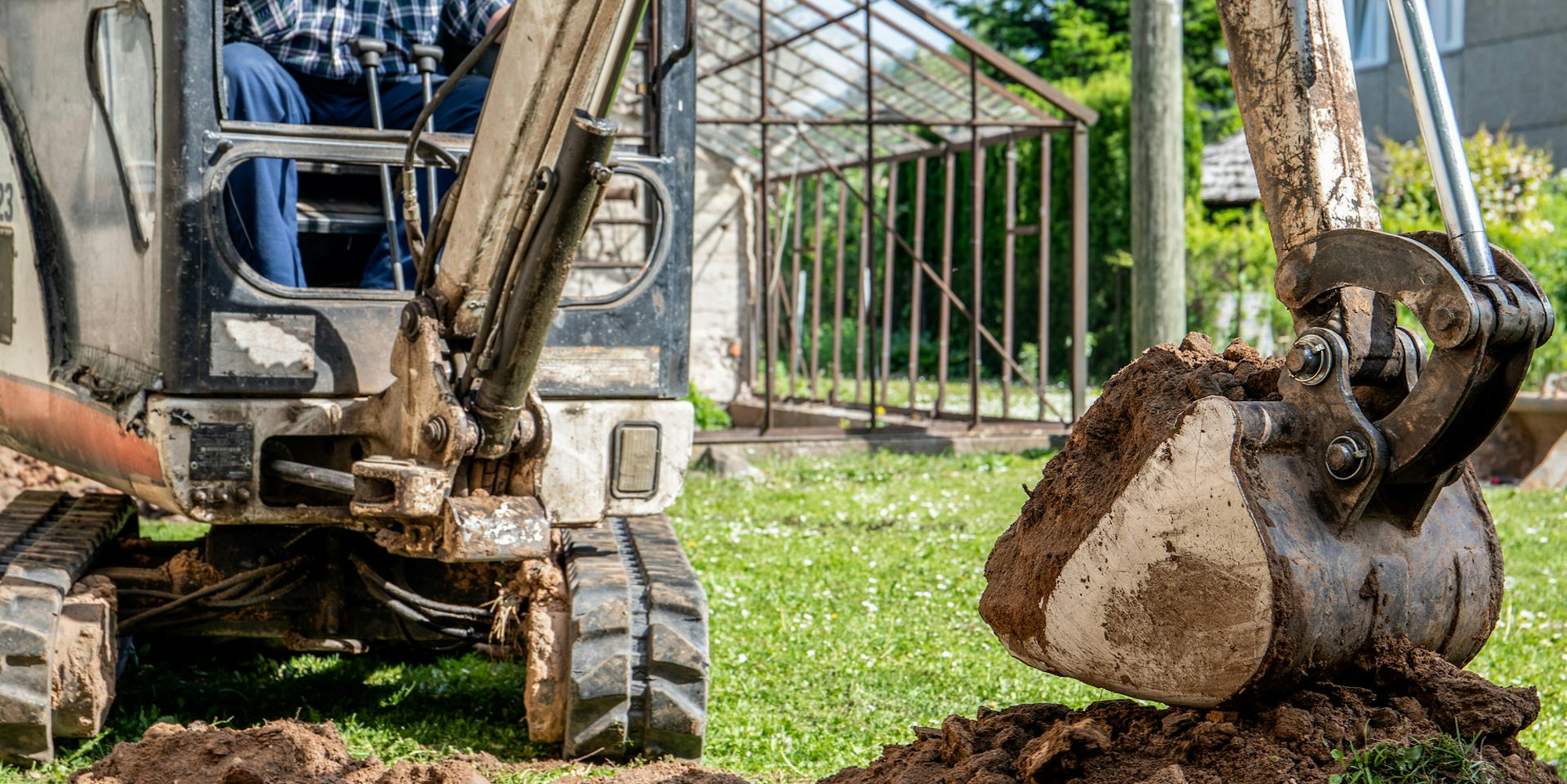 Symbolbild Bagger Getty