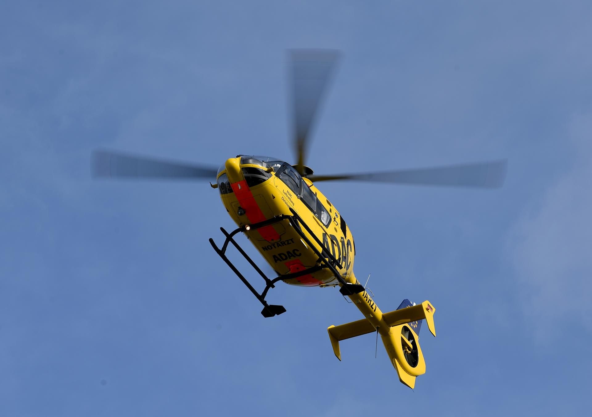 Rettungshubschrauber Symbolbild dpa