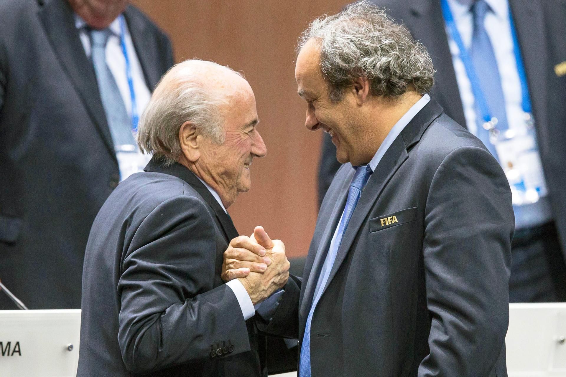 Blatter und Platini