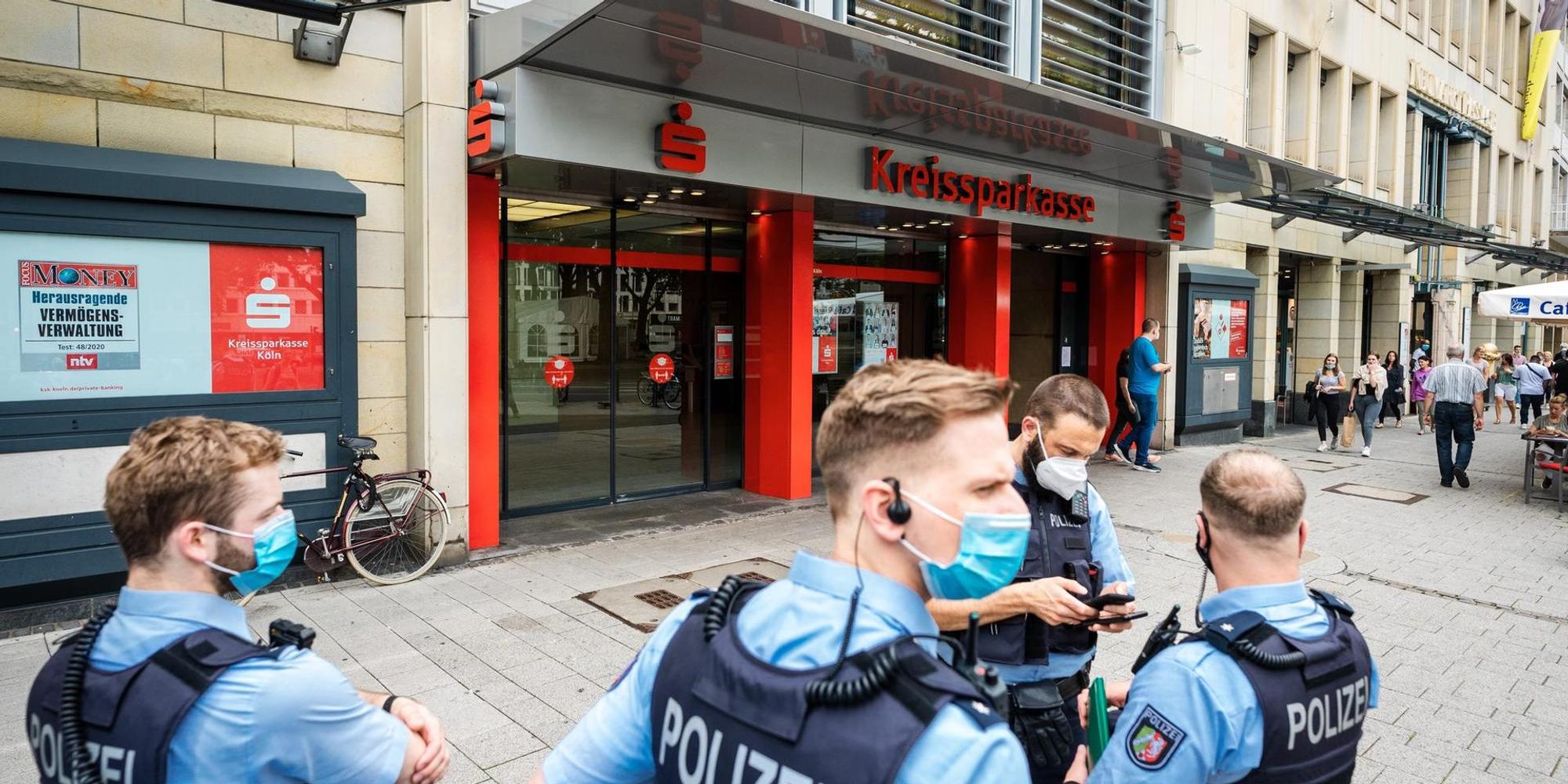Überfall Sparkasse