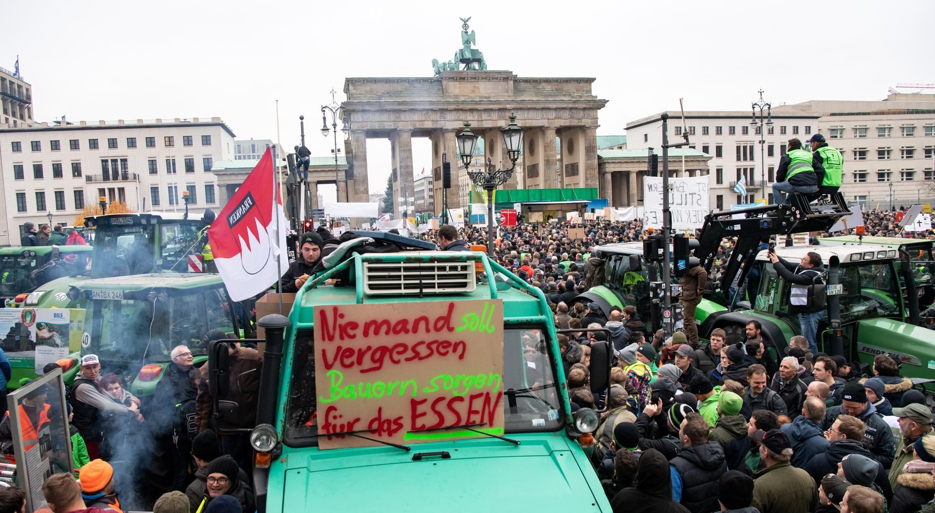 Trecker in Berlin