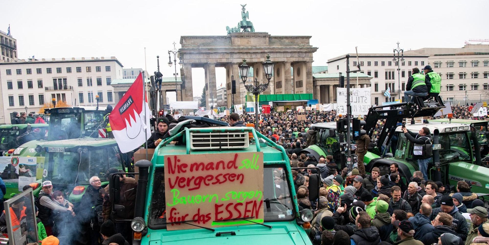 Trecker in Berlin