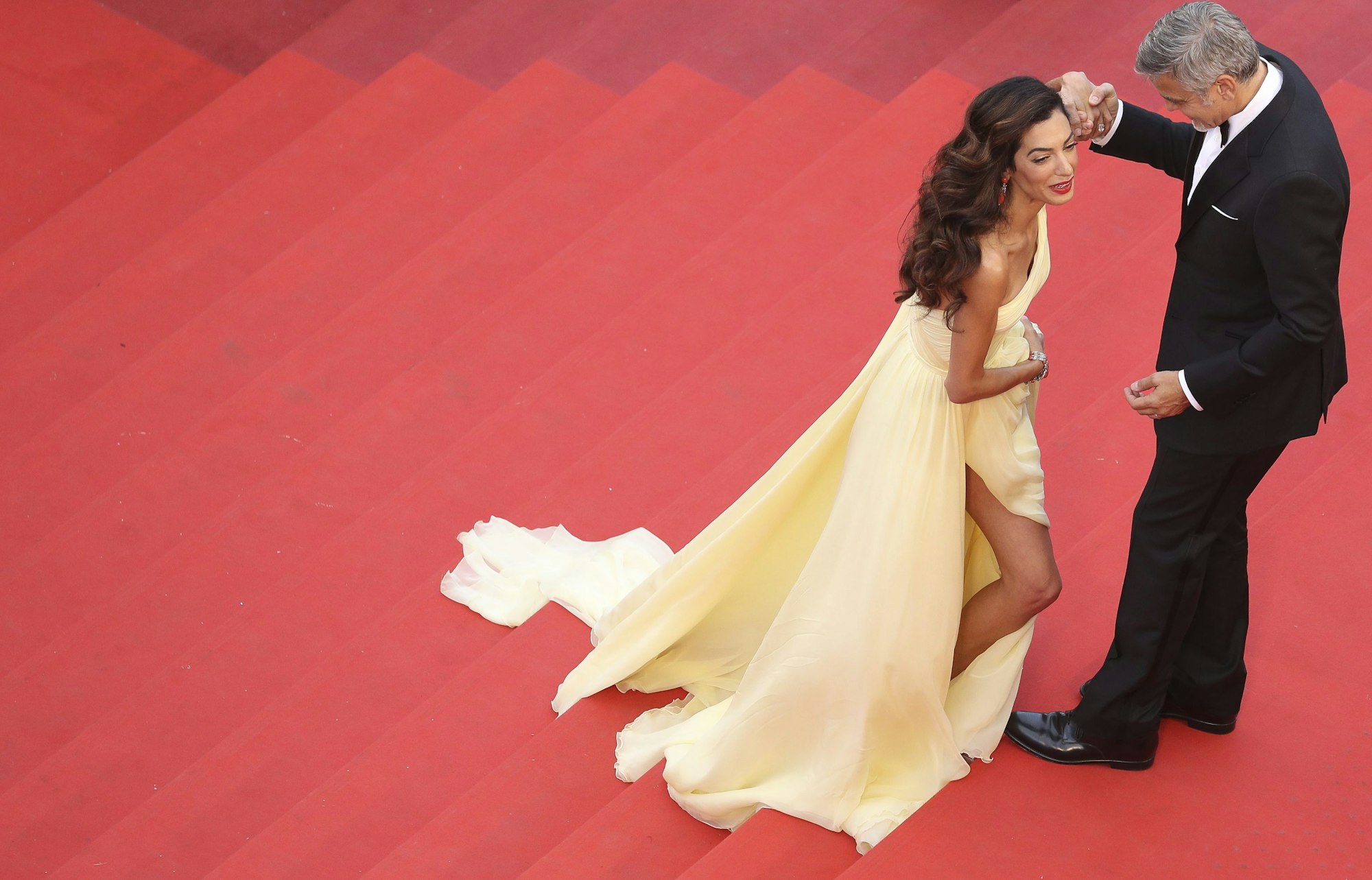 George und Amal Clooney