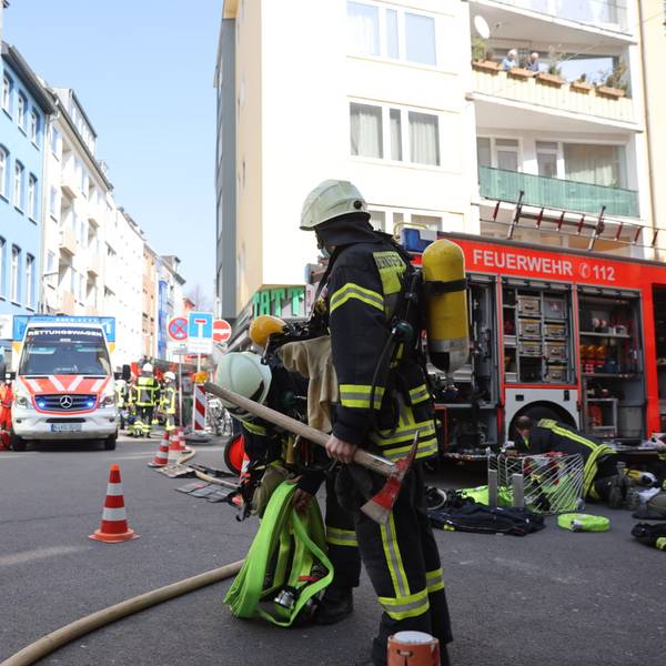 Feuerwehreinsatz Köln Innenstadt